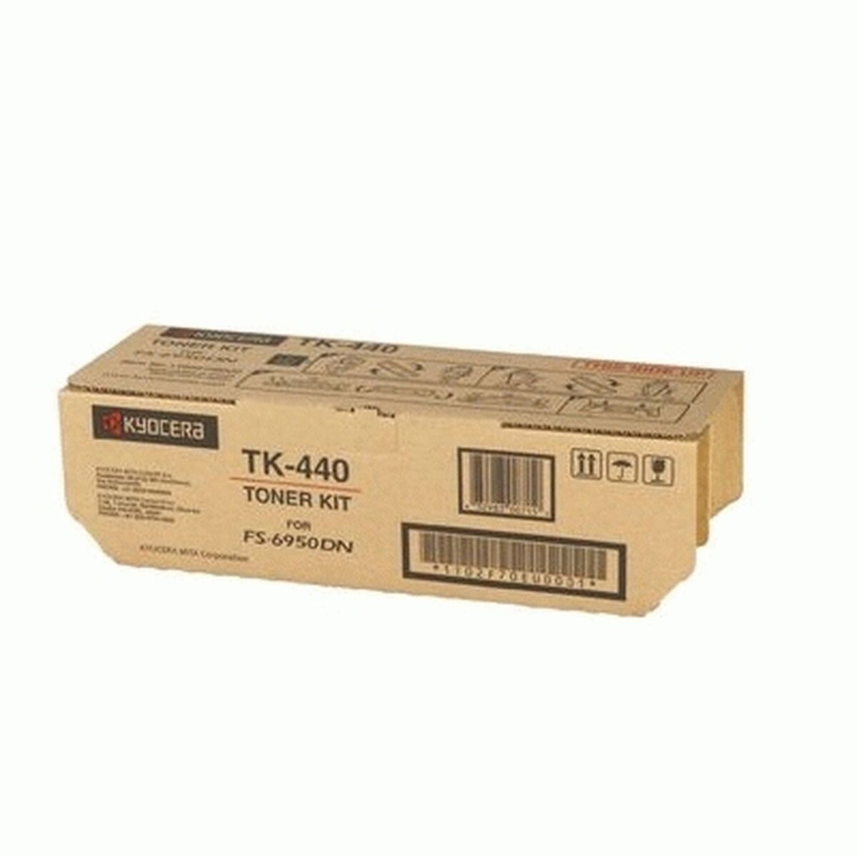Original Toner Kyocera 1T02F70EU0 Svart